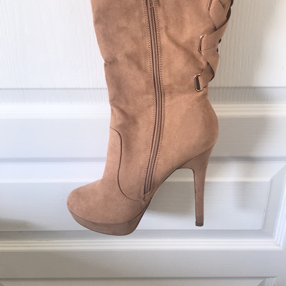 🥾 Shoe Dazzle Knee High Boots BF21 - Picture 3 of 4